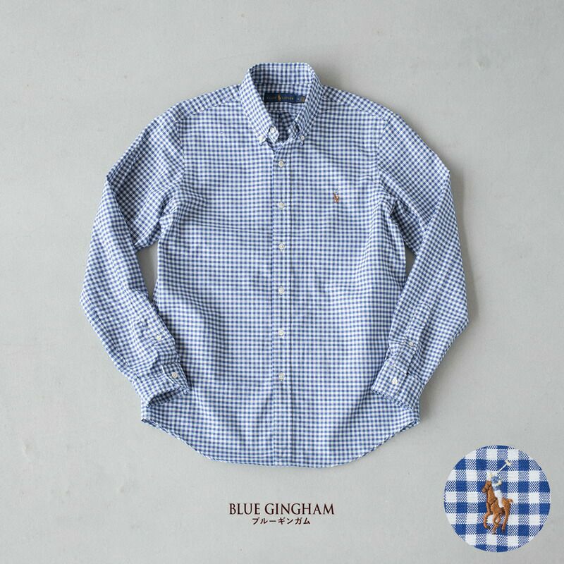 ポロ ラルフローレン オックスフォード ボタンダウン シャツ POLO