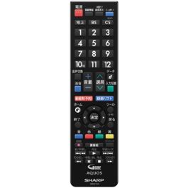 シャープ公式通販】 シャープ 液晶テレビ用 リモコン＜ブラック系