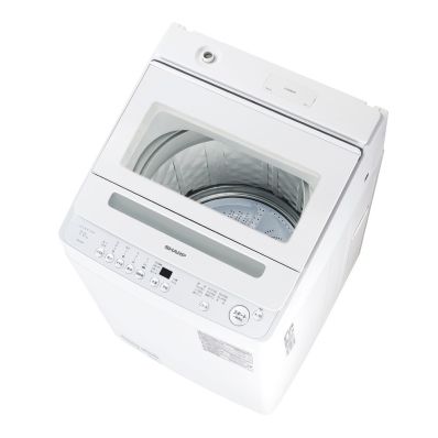 シャープ公式通販】 全自動洗濯機＜ホワイト系＞+標準配送設置サービス