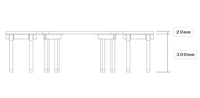 ヘキサテーブル – キャンプ・アウトドア用品・アイアン家具・ガラス