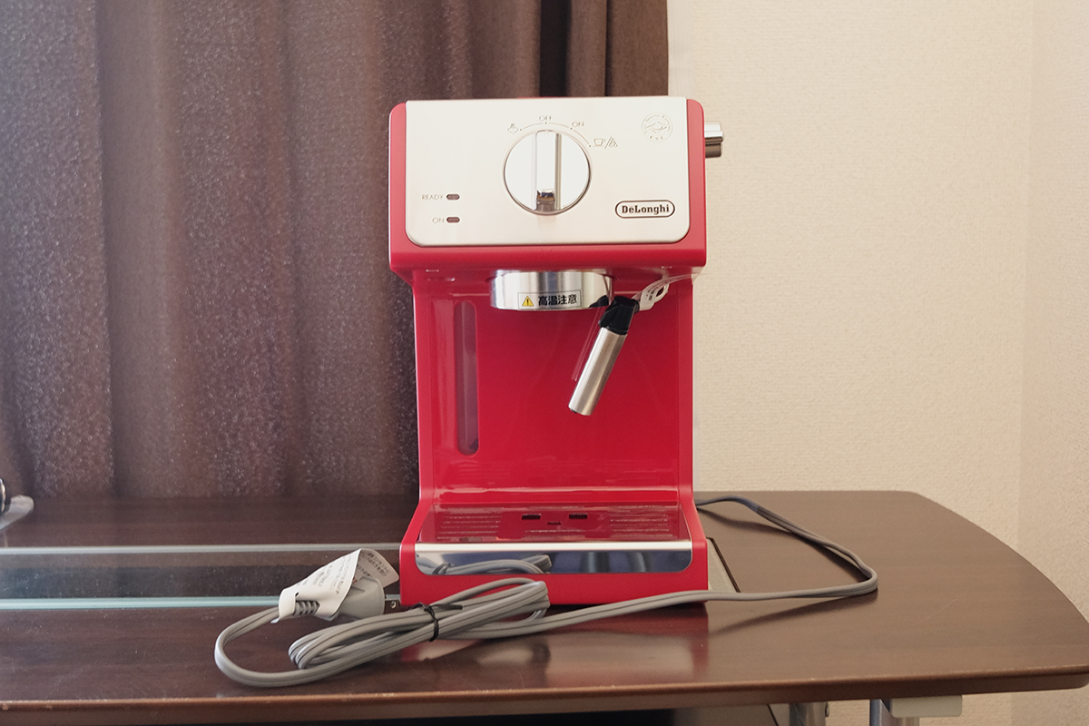 デロンギ社製の家庭用エスプレッソマシン「アクティブ」レビュー