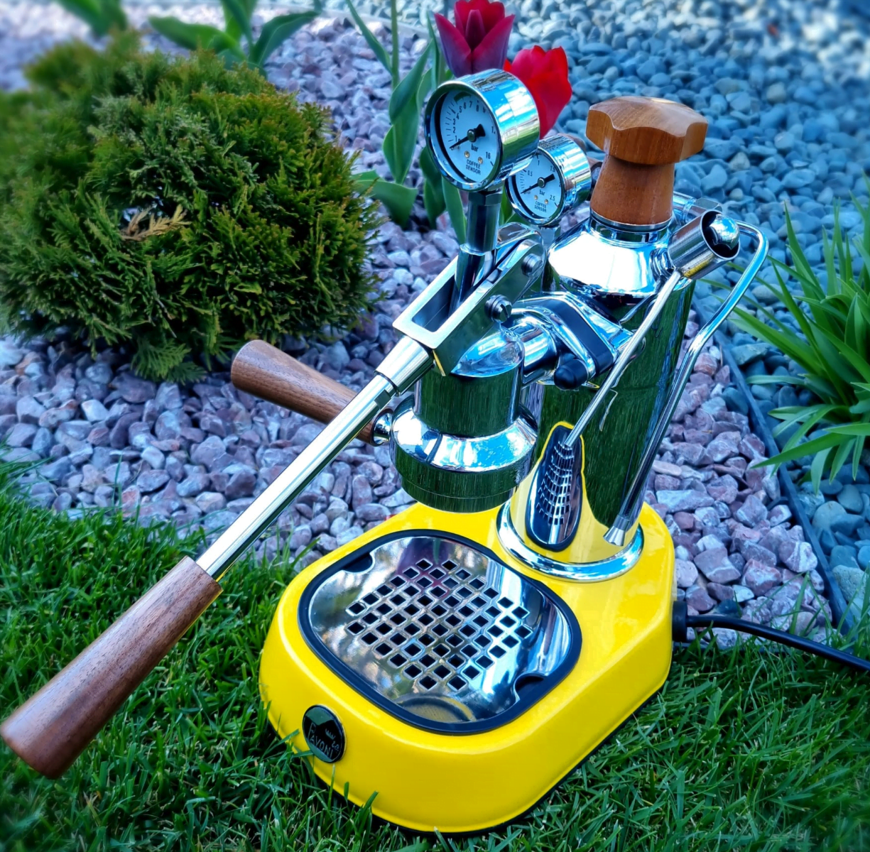 Restored / refurbished and fully upgraded La Pavoni Europiccola