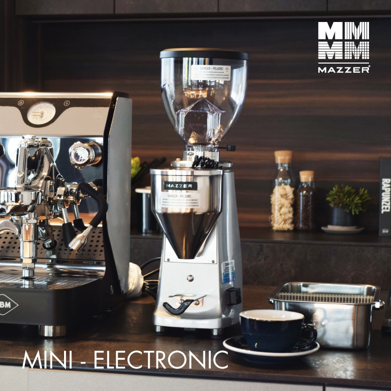 MAZZER MINI ELECTRONIC(A) ブラック | グラインダー ドーサーレスで挽き置