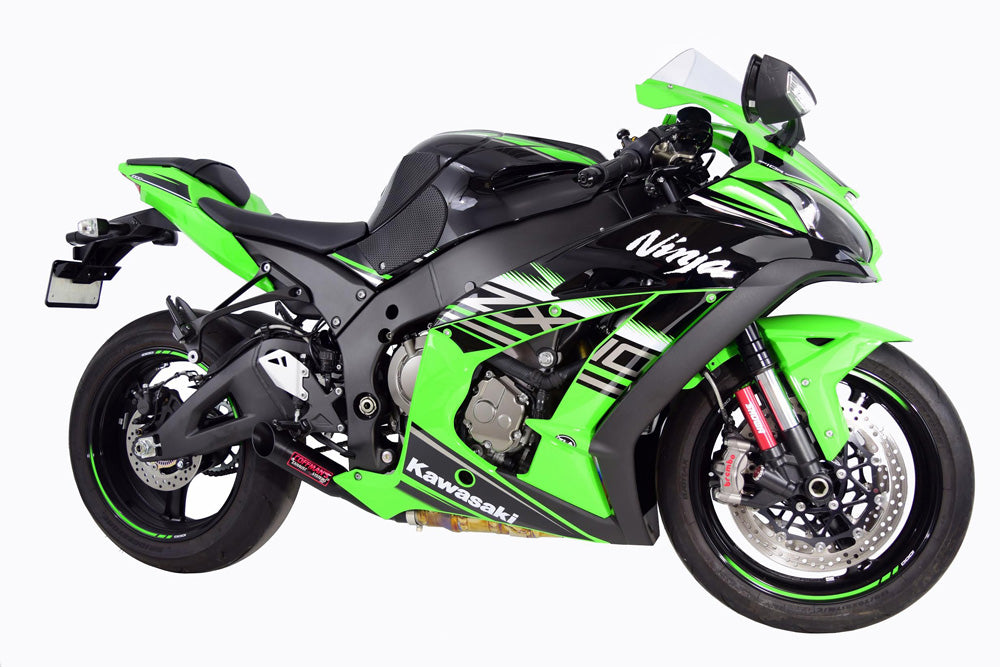 2016-2020) Coffman's Slip-On Exhaust Kawasaki ZX10 ZX10R CAT DELETE