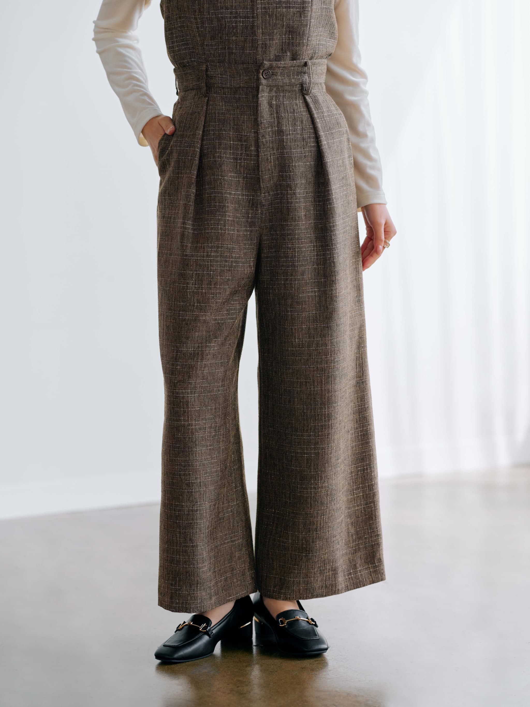 ラメツイードセットオールインワン-short & regular | 小柄・低身長