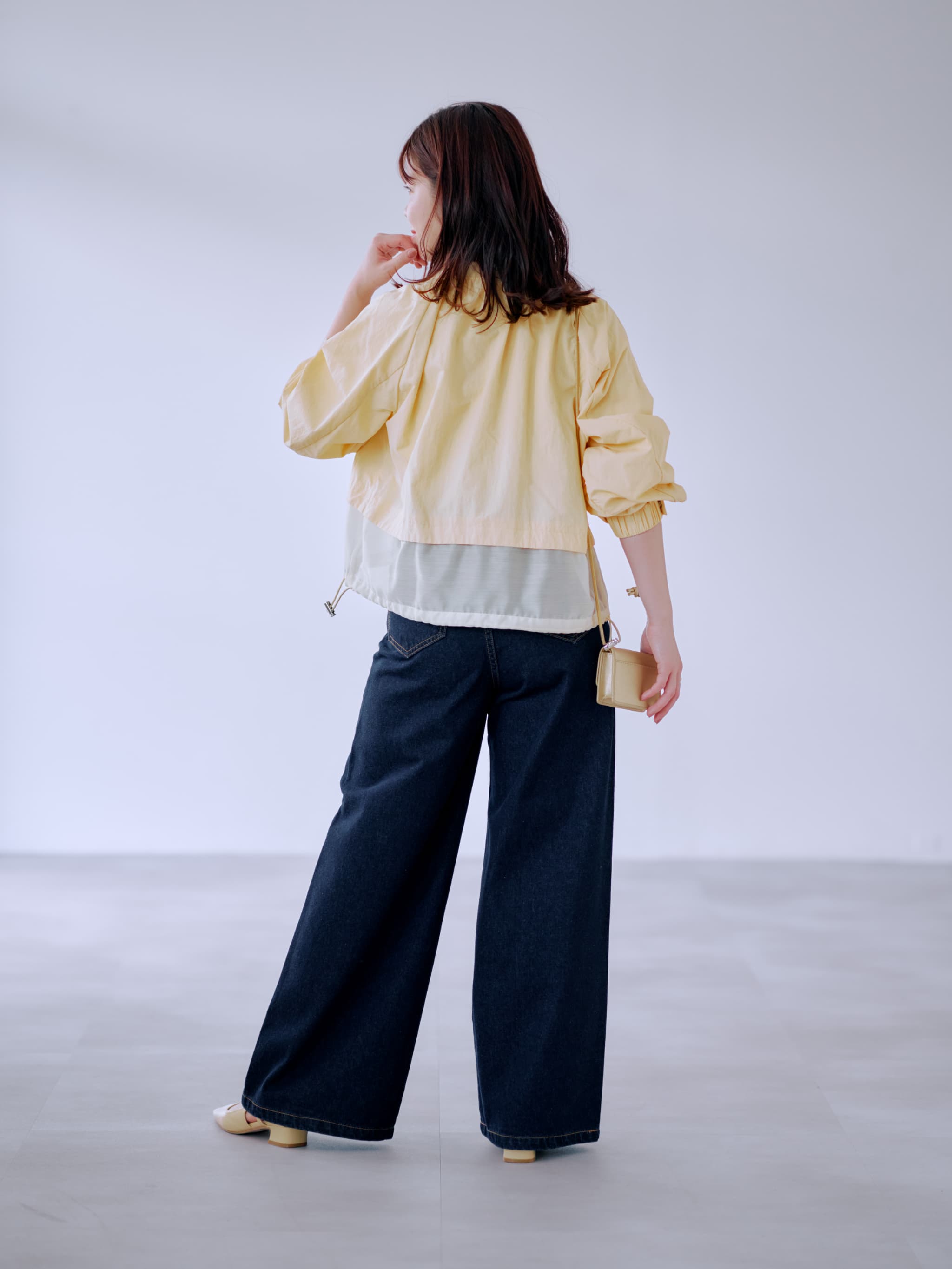 COHINA DENIM フレアワイド-short & regular | 小柄・低身長女性向け