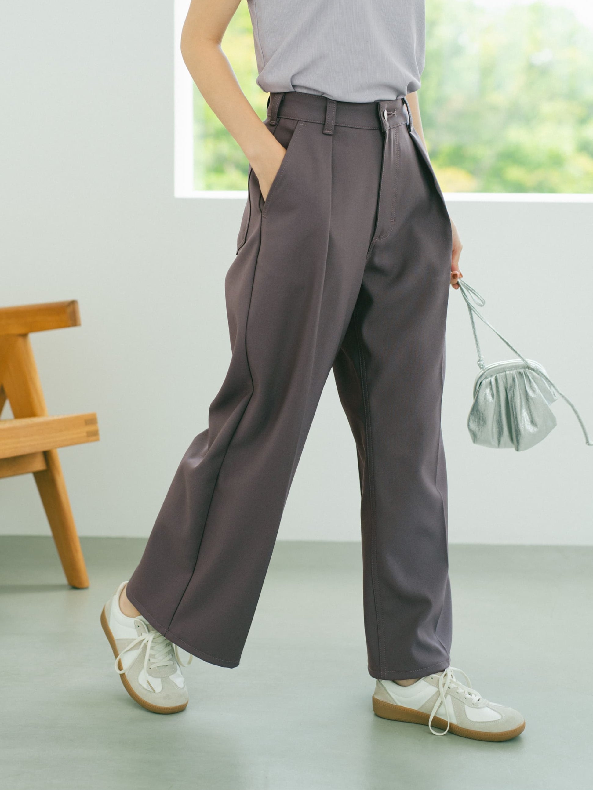 Wranglerコラボ】ランチャーセミフレアパンツ-short & regular | 小柄