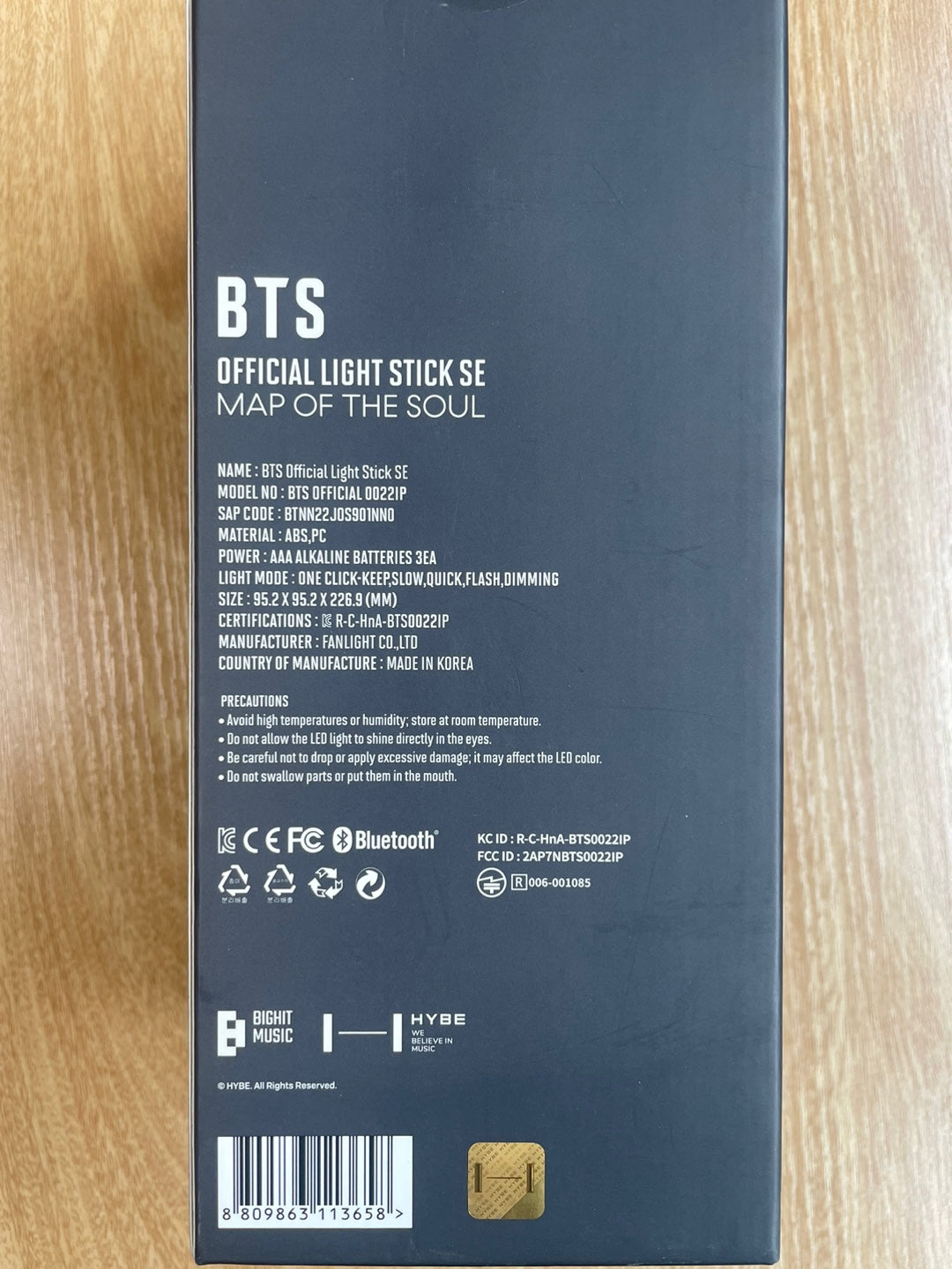 BTS - OFFICIAL LIGHT STICK MAP OF THE SOUL Special Edition | COKODIVE