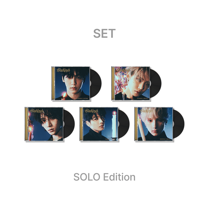 TXT - STARKISSED JAPAN 3RD ALBUM MEMBER SOLO EDITION 5 SET | COKODIVE