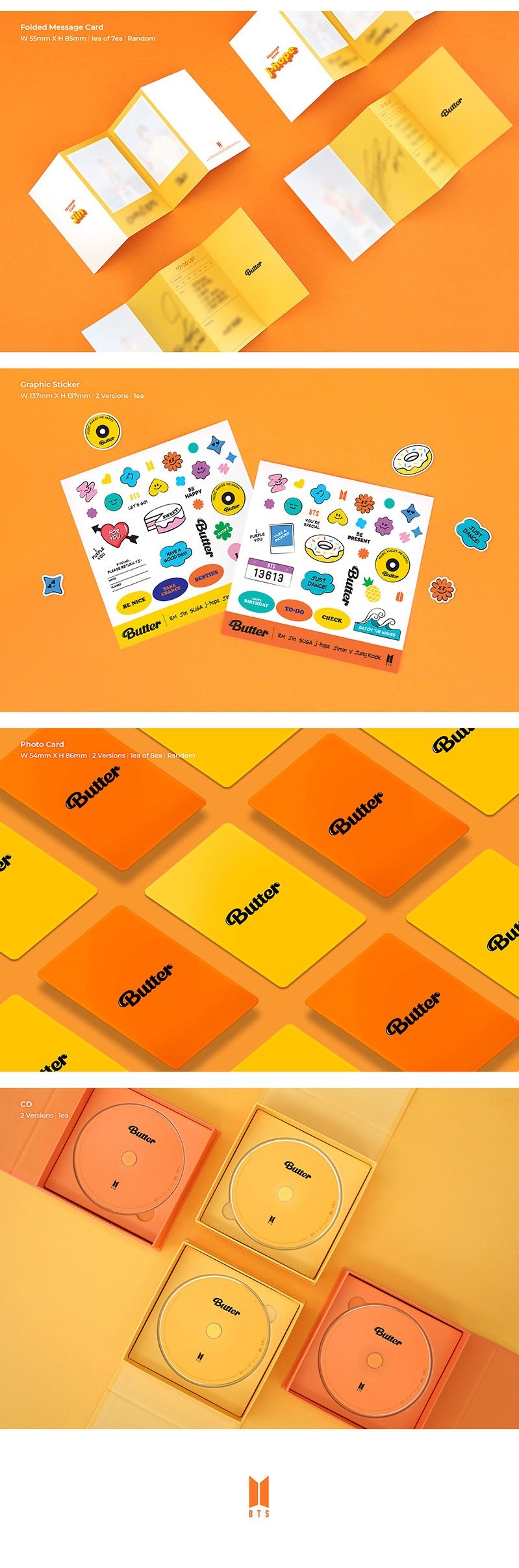 BTS - SINGLE ALBUM [BUTTER] | COKODIVE