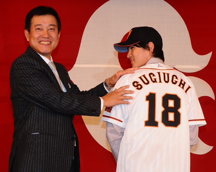 巨人・杉内俊哉が誕生！背番号は「18」（2011年12月23日） | 野球