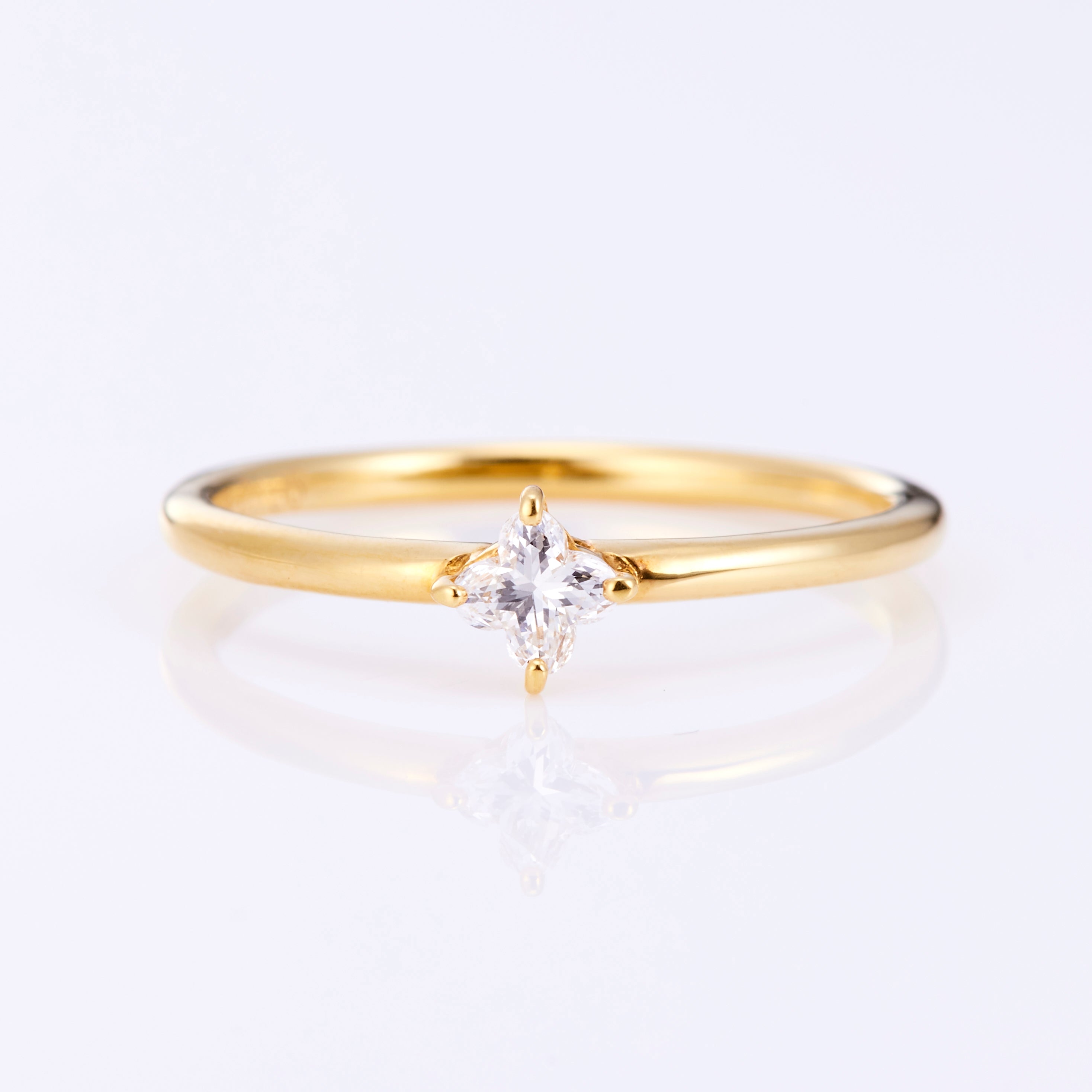 K18YG ダイヤ リリーカットリング – COLETTE GIFT