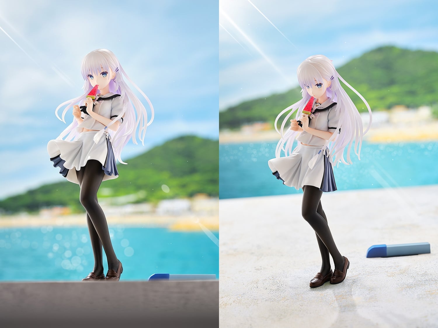 Summer Pockets(サマポケ) 鳴瀬しろは 1/7スケールフィギュア 10月発売!