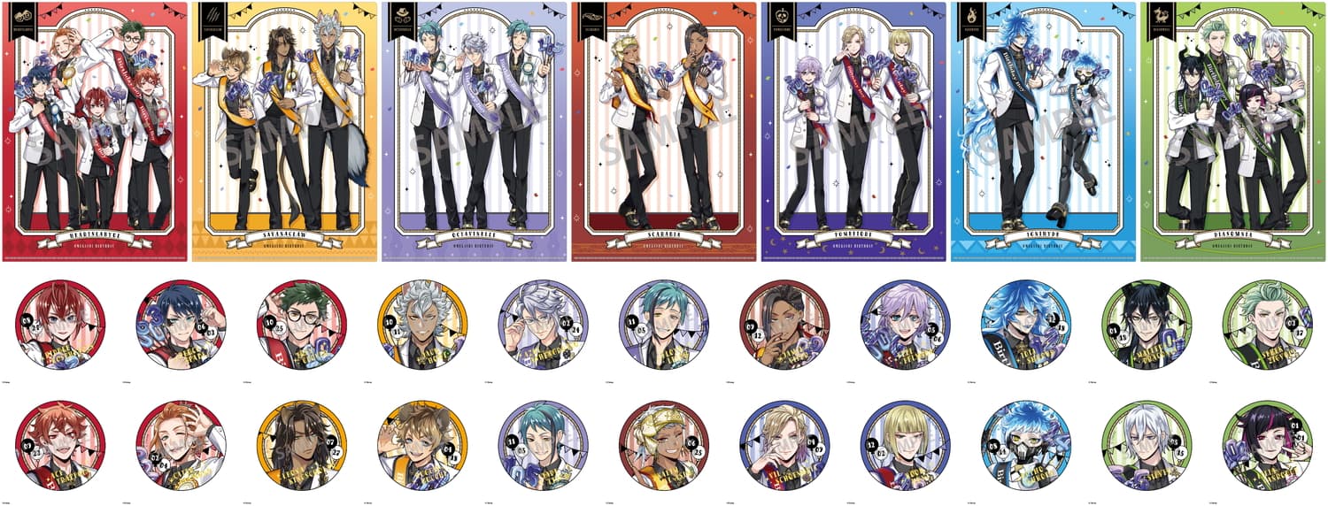 ツイステ 新アート“おめかしバースデー”使用 新作グッズ 4月一般発売!