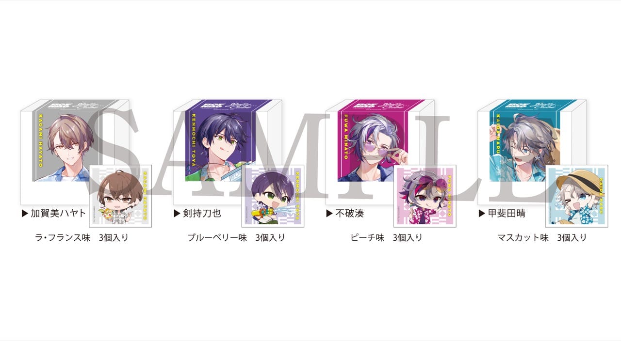 にじさんじ ROF-MAO × アニメイトカフェ3都市 4月27日よりコラボ開催!