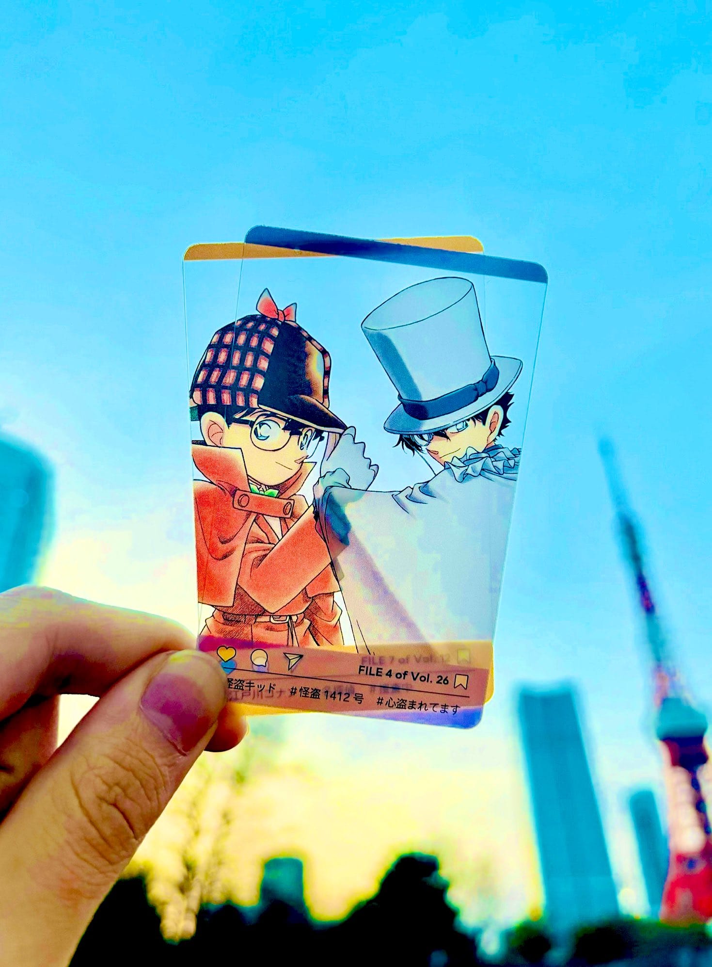 Cheese! 3/23発売号 付録に「名探偵コナン」SNS風クリアカードが登場!