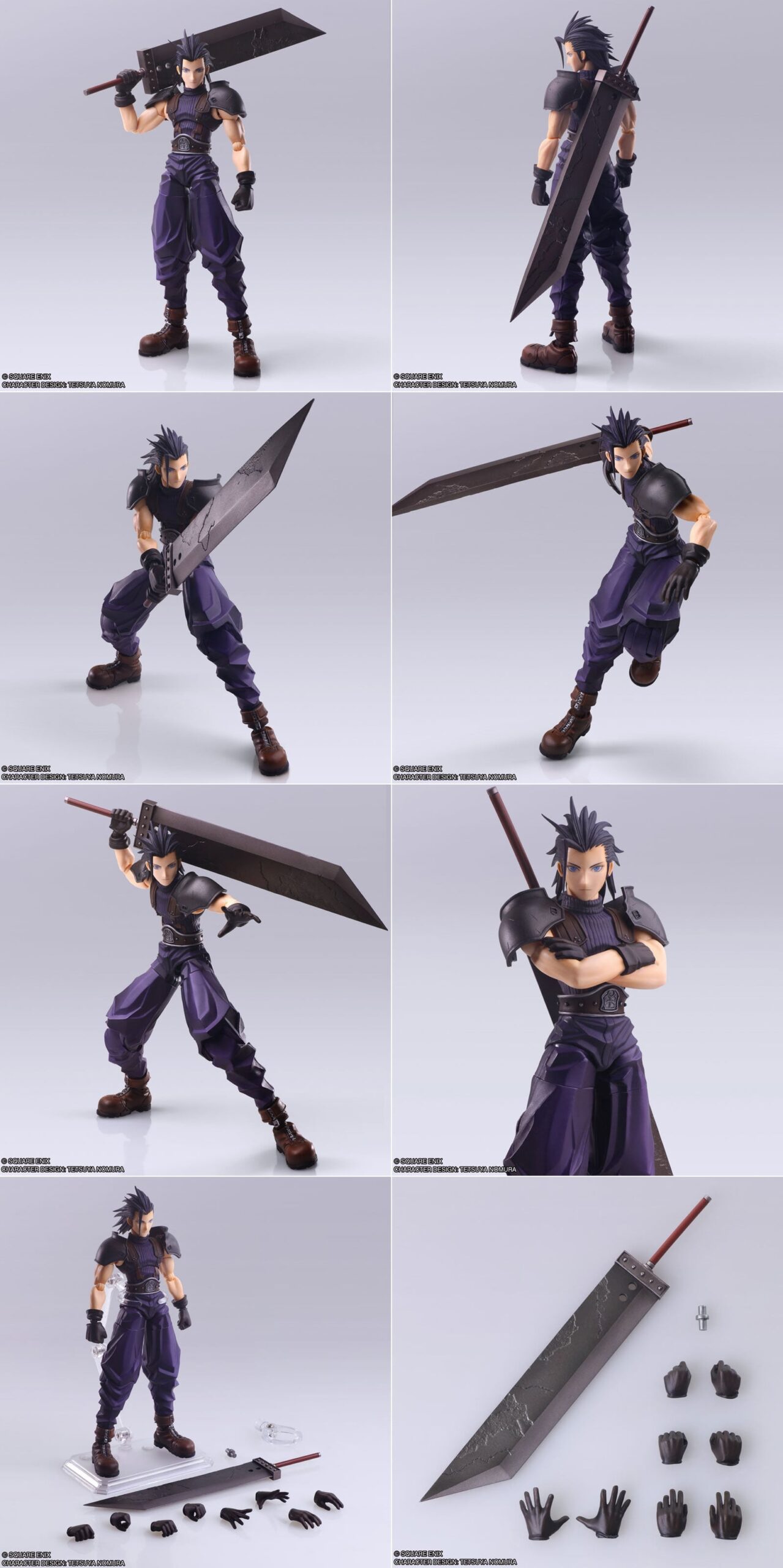 FF7 クラウドやザックスの新作ブリングアーツ発売! セフィロス再販決定!