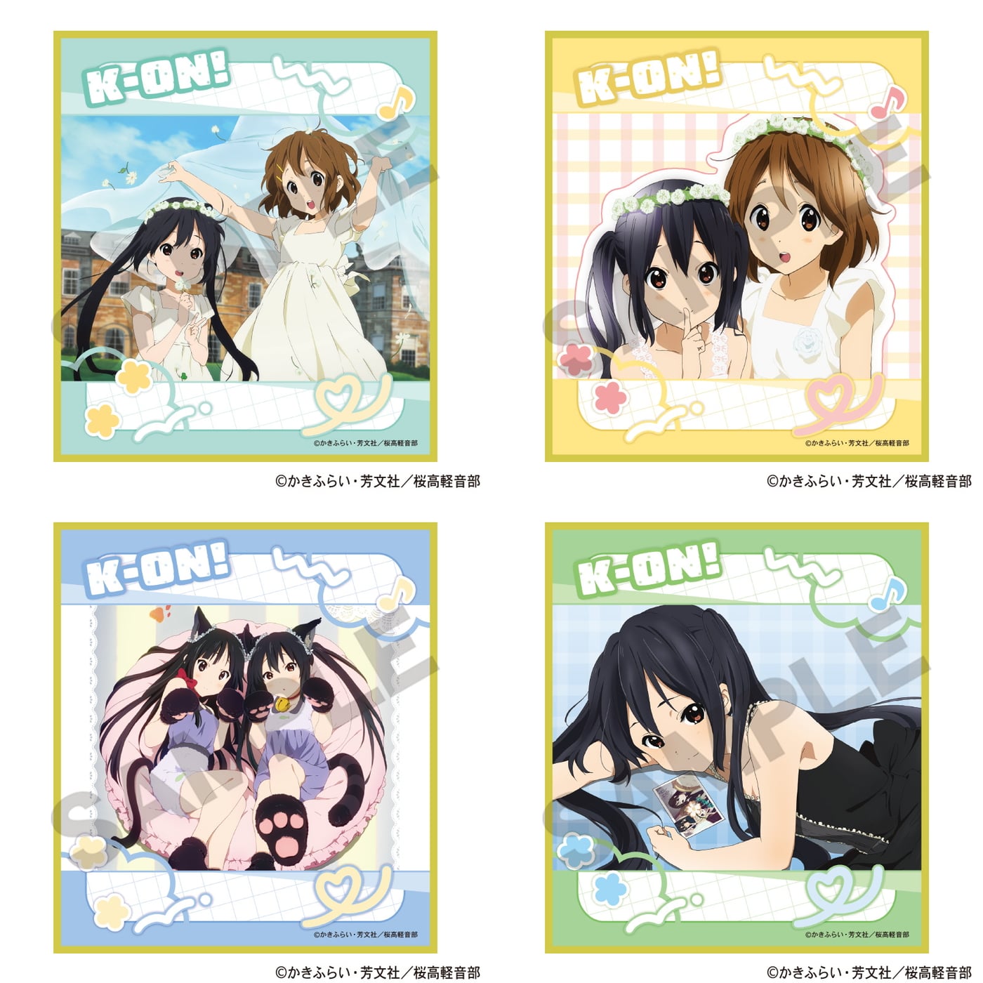 けいおん!」中野梓(あずにゃん) らのアクリルスタンドや缶バッジが登場