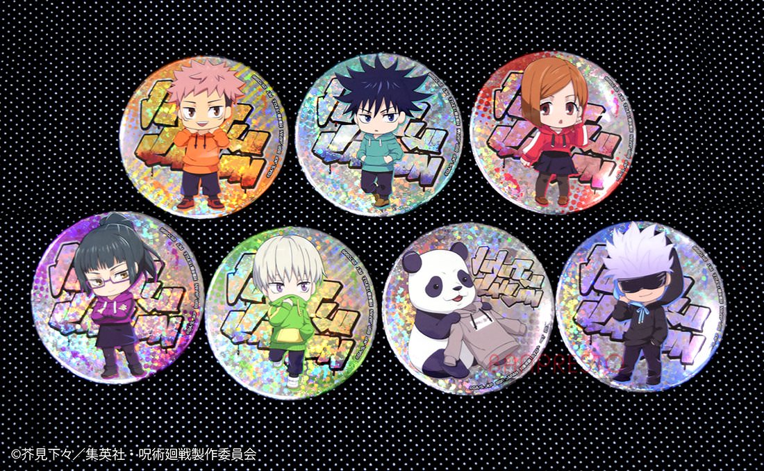 呪術廻戦 ナムコ限定ホログラム缶バッジ 5月27日よりプライズ展開!