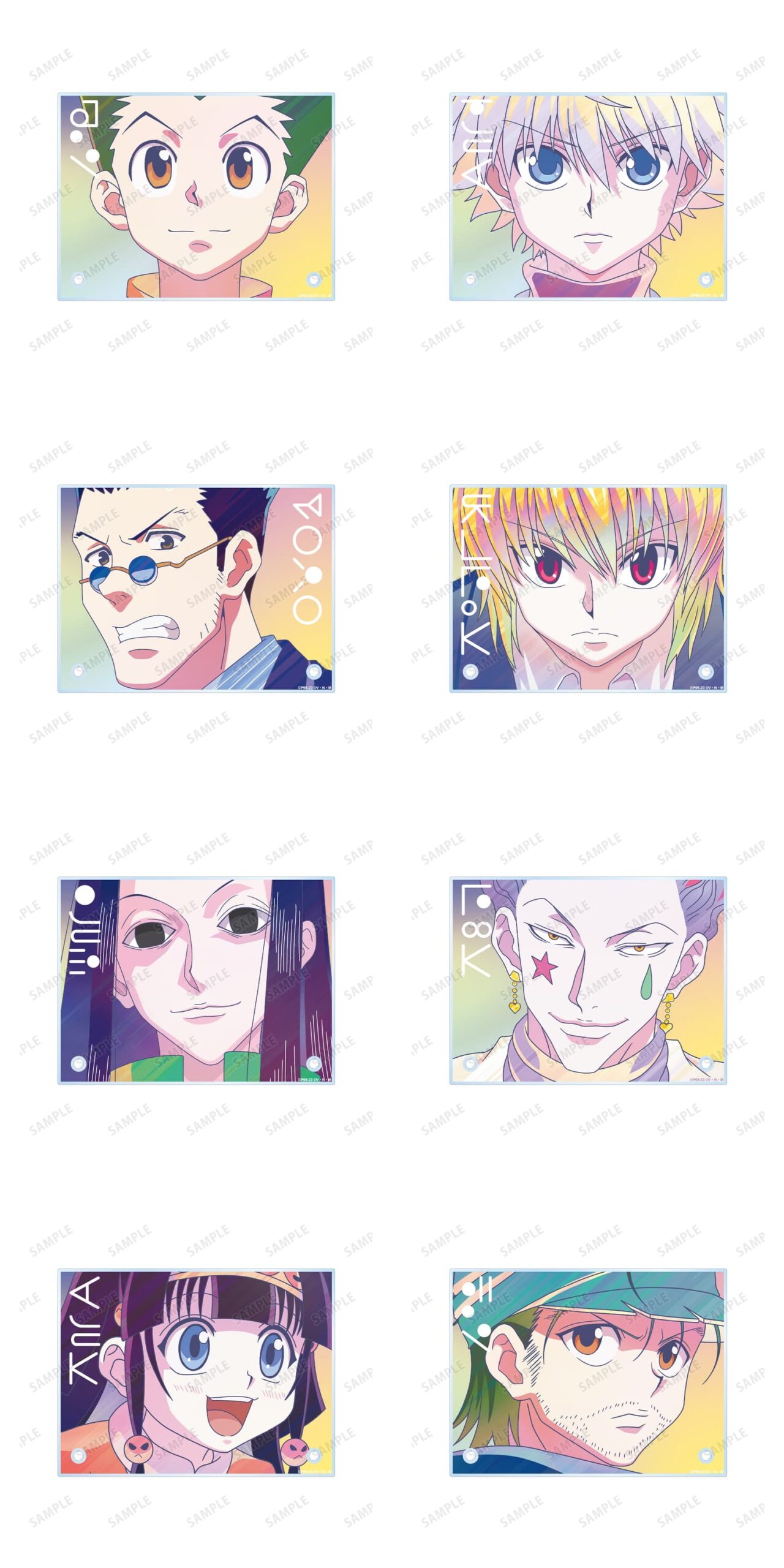 ハンターハンター イルミ達のAni-Art Clear Label第3弾グッズ 10月発売!