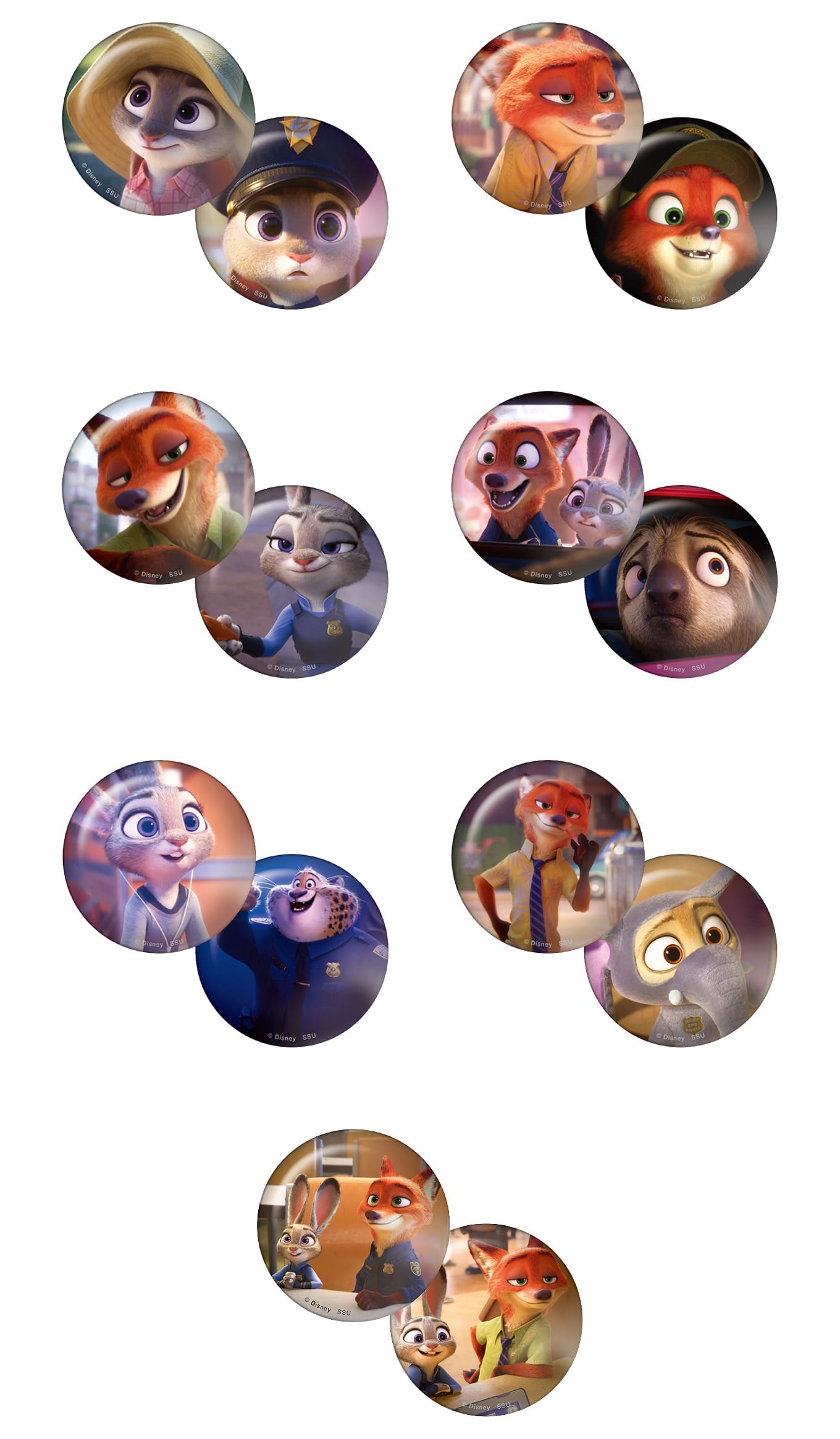 ハッピーくじ ハッピーくじ ズートピア2 ニック F賞 G賞 H賞 I賞 まとめ