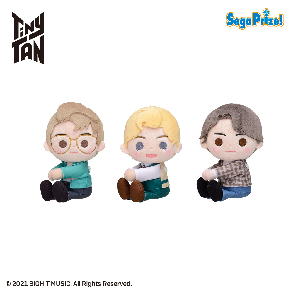 TinyTAN 12月24日よりセガプライズにJimin・V・Jung Kook 追加登場!