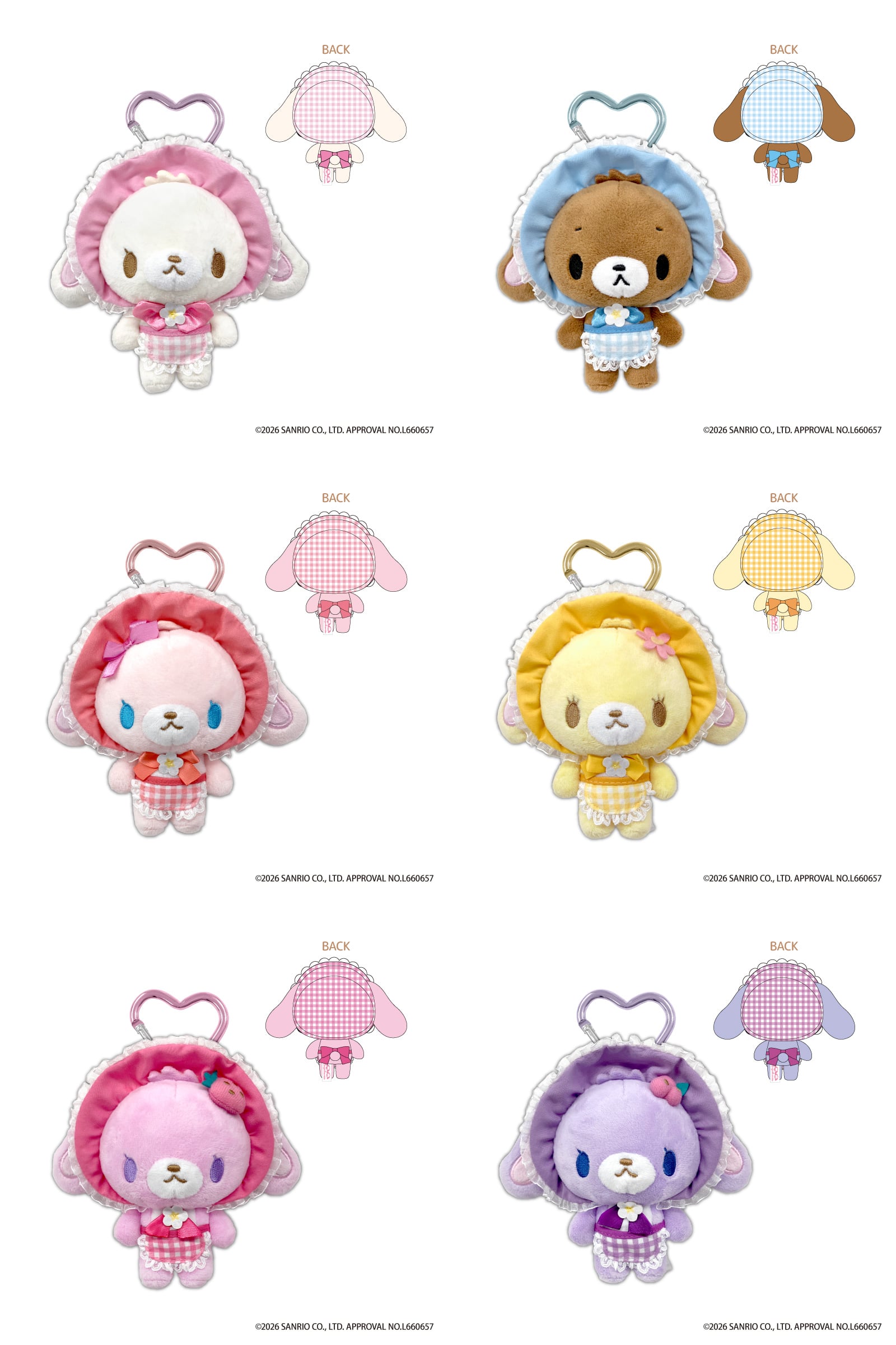 シュガーバニーズ しろうさ・くろうさの新作グッズが2026年5月発売