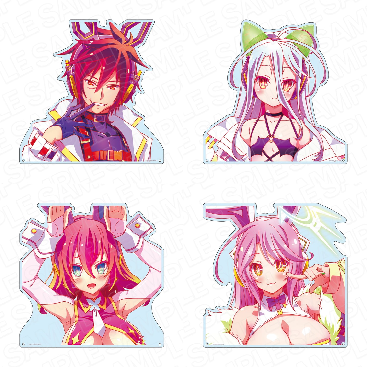 ノゲノラ 空や白たちの美しすぎるサイバーバニーVer.グッズ 4月一般発売!