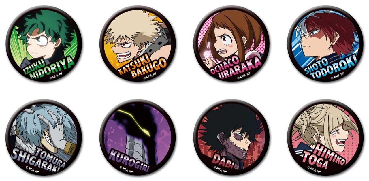 僕のヒーローアカデミア 描き下ろし「VS敵”ヴィラン”」グッズ 10月発売!