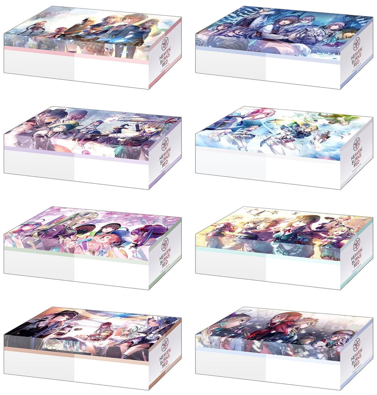 ヘブンバーンズレッド 8部隊ロゴ入り ブシロードカードサプライ 5月発売!