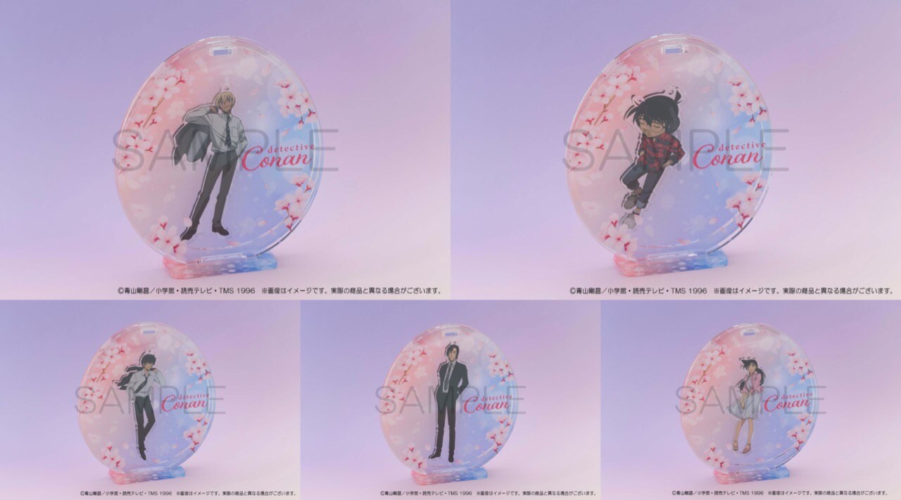 名探偵コナン 安室・松田らの描き下ろし「SAKURA ver」新作グッズ登場!