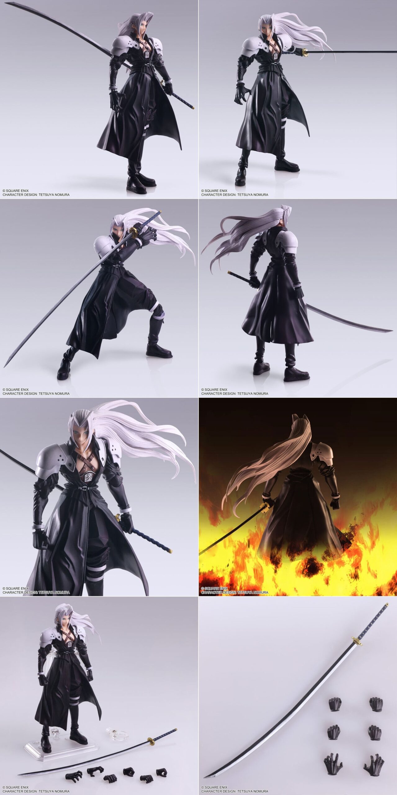 FF7 クラウドやザックスの新作ブリングアーツ発売! セフィロス再販決定!