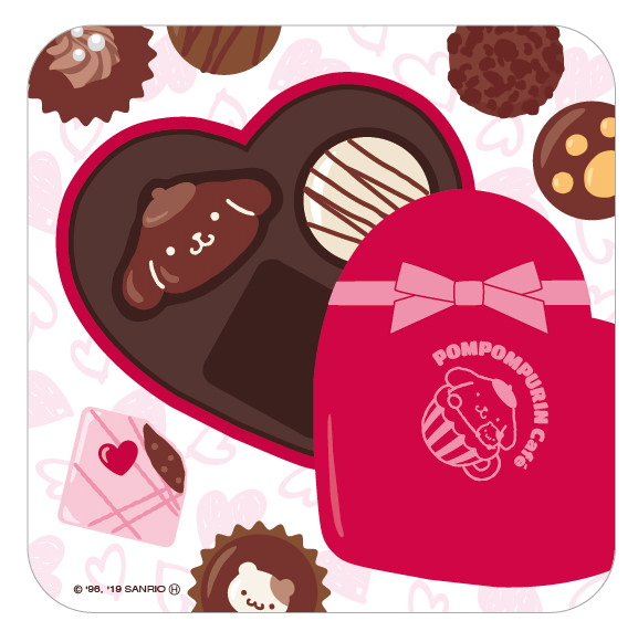 ポムポムプリンカフェ」 バレンタイン・ホワイトデー限定メニュー登場