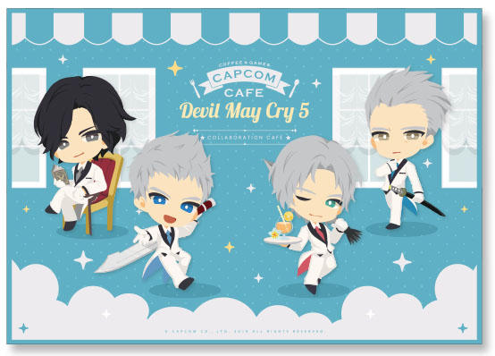 カプコンカフェ×『デビル メイ クライ5』コラボカフェ開催！(7/22〜8