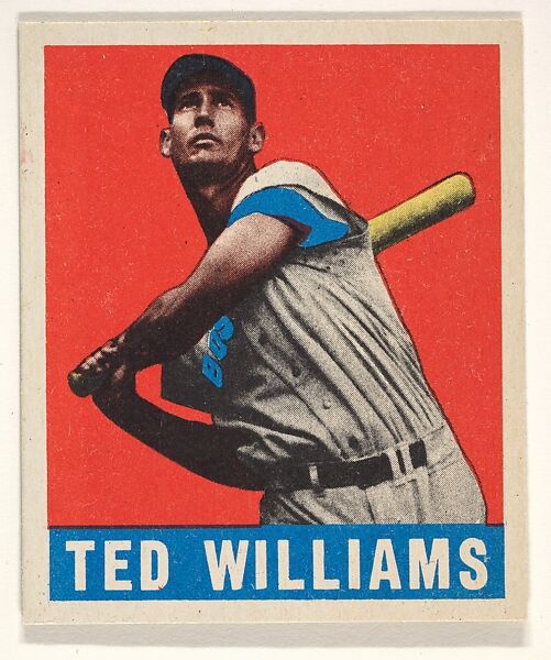 Leaf Gum, Co., Chicago, Illinois - Ted Williams, Boston Red Sox