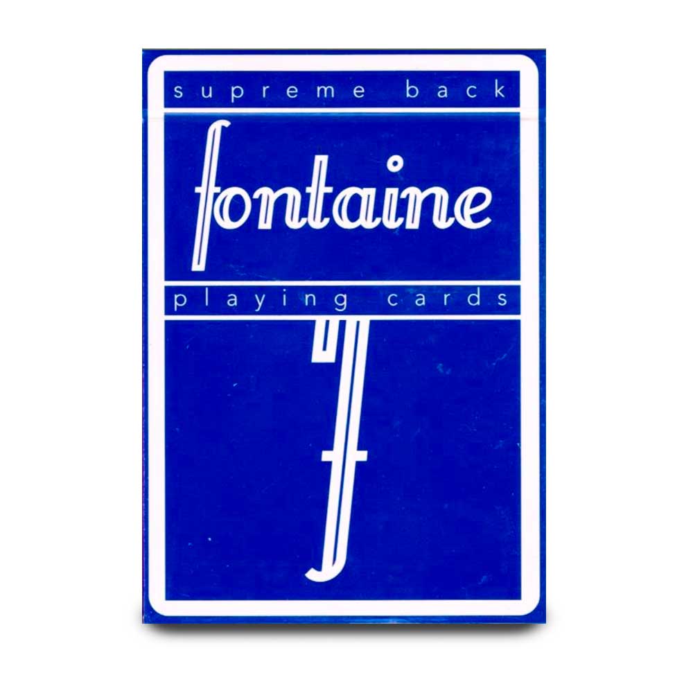 BUY NOW .Fontaine Blue Supreme back Playing Cards - Collection