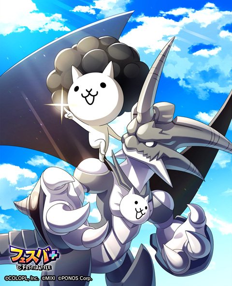 フェスバ+』と『にゃんこ大戦争』のコラボ第2弾がスタート！ 新たに