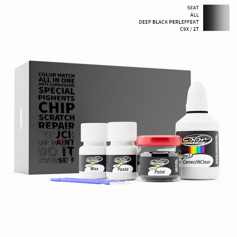 Seat ALL Deep Black Perleffekt C9X / 2T Touch Up Paint Kit | Seat