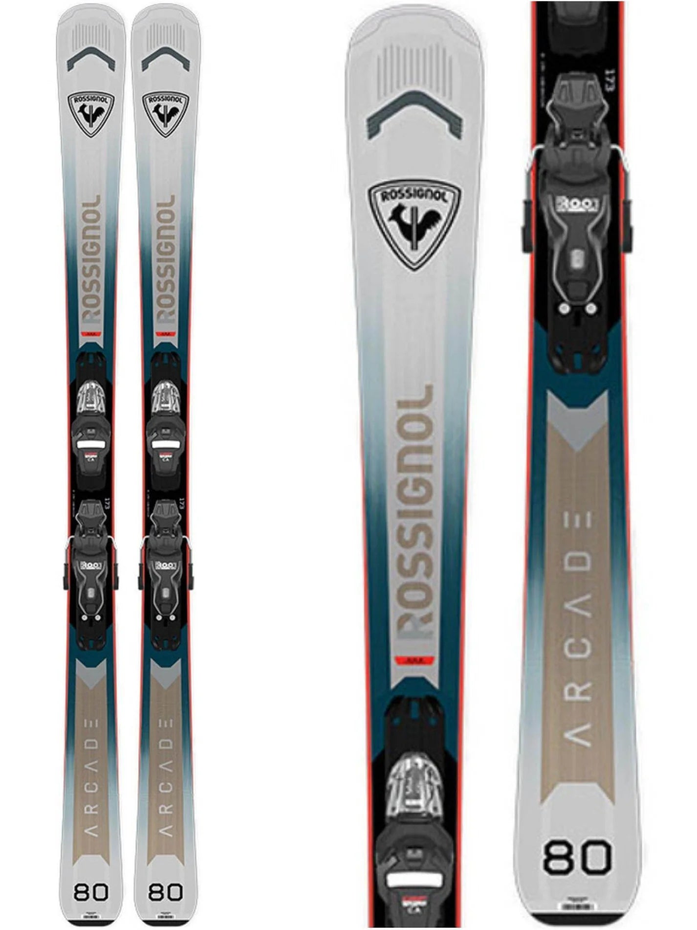 Rossignol Arcade 80 Skis W/Xpress 10 Bindings - 2026 - ColoradoSkiShop