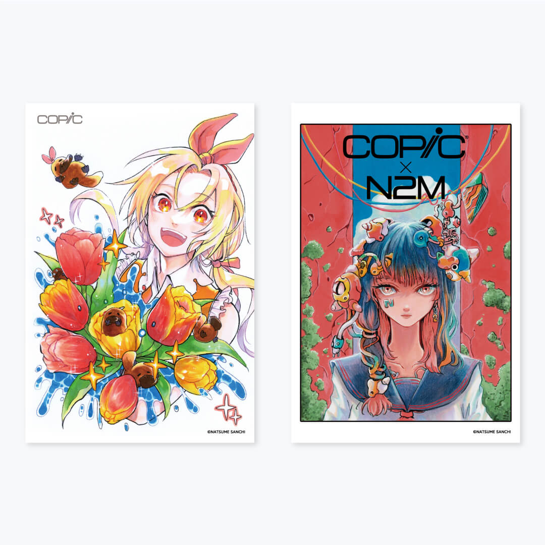 なつめさんちが選んだコピックおえかき対決セットを発売します