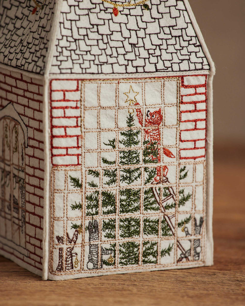 Home for the Holidays Tissue Box Cover | Coral & Tusk