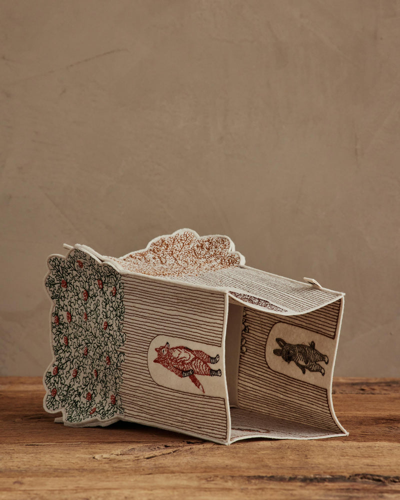 Treehouse Tissue Box Cover | Coral & Tusk