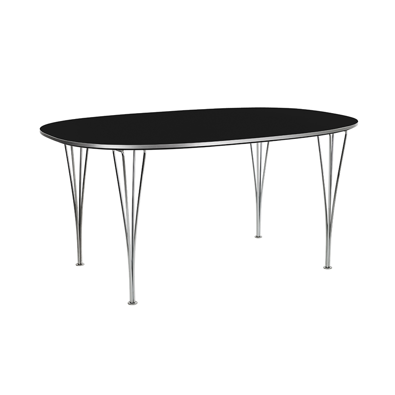 FRITZ HANSEN（フリッツ・ハンセン）スーパー楕円テーブル グレー