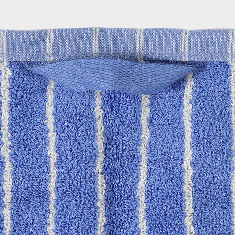 TEKLA（テクラ）【バスタオル】 クリアブルーストライプ｜5%point