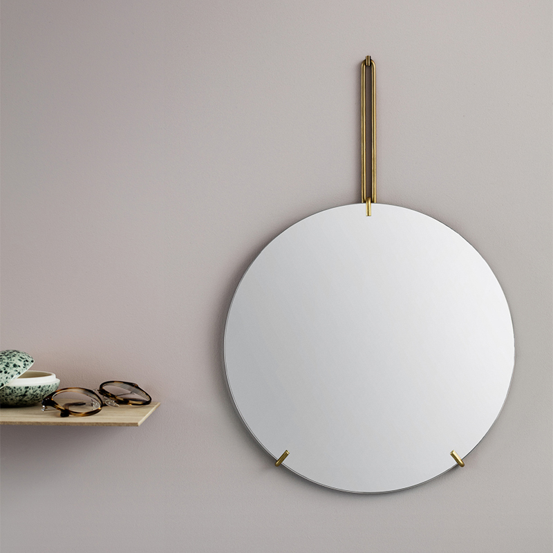 MOEBE WALL MIRROR 50CM BRASS｜5%point | THE CONRAN SHOP(コンラン