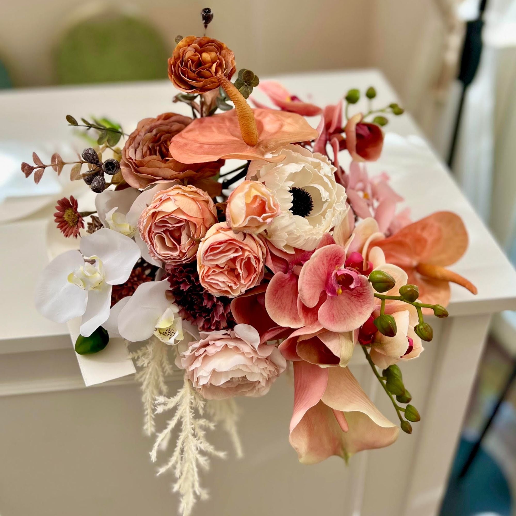 ブーケレッスン】ウェディングブーケ手作り1dayレッスン 【結婚式