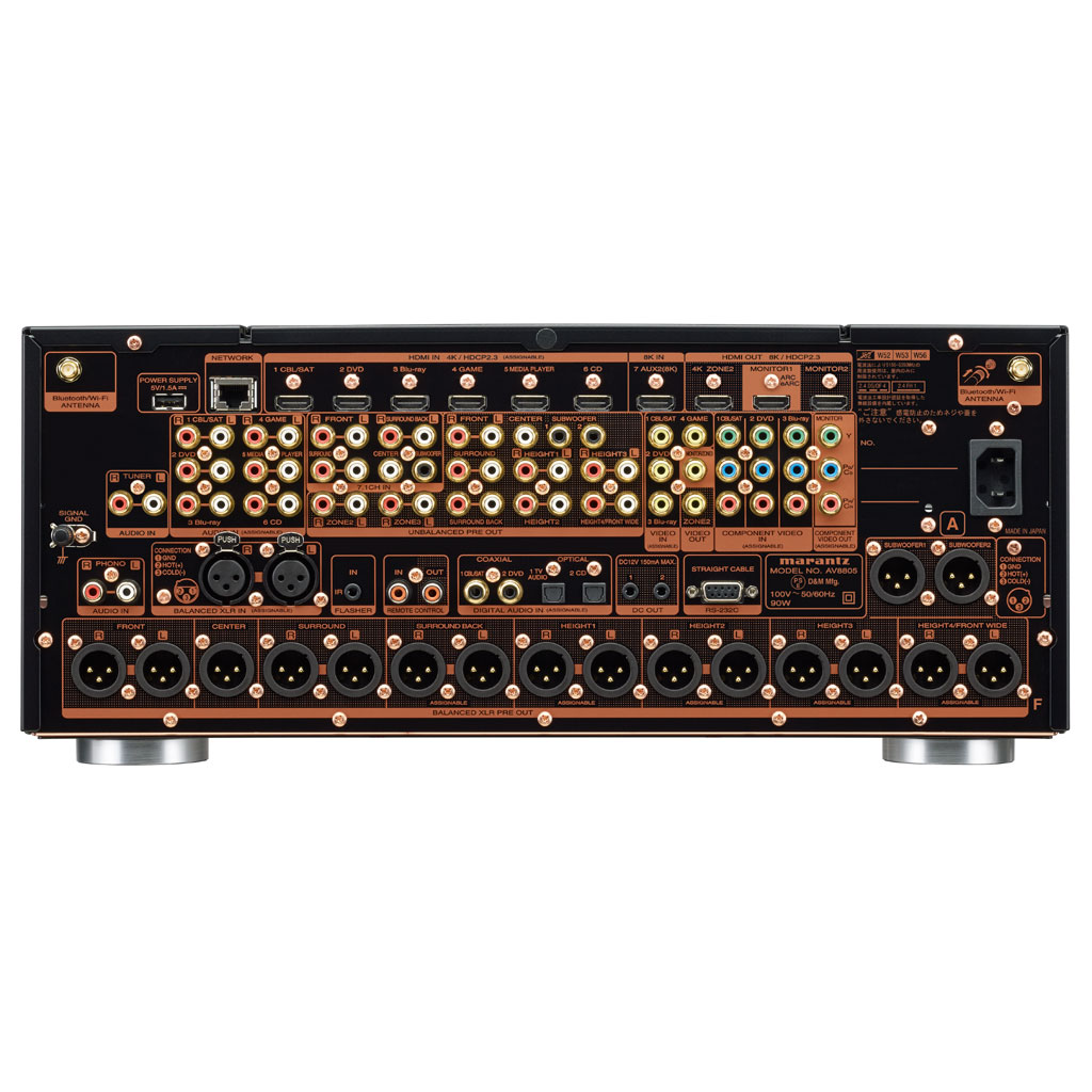 marantz 「AV8805A」AVプリアンプ製品情報｜アバック – 株式会社