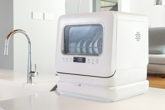 ご好評につき新色シルバー登場】コンパクトサイズで使いやすい食器洗い