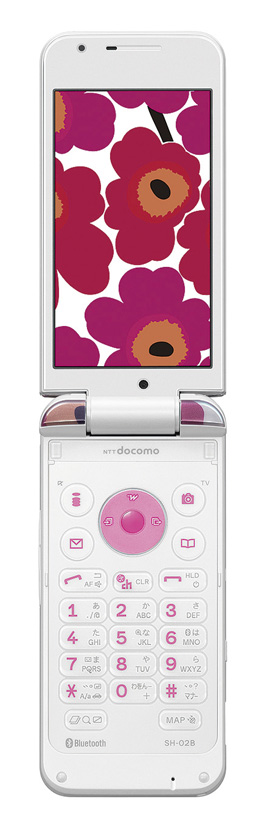 NTTドコモ向け「docomo STYLE series™ SH-02B marimekko」：ニュース