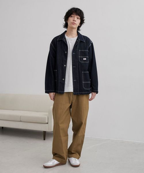 SMITH'S（スミス）別注デニムカバーオールジャケット（コバルト